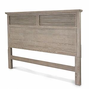 Cape May Twin Headboard - Glazed Driftwood by Lineage Collections