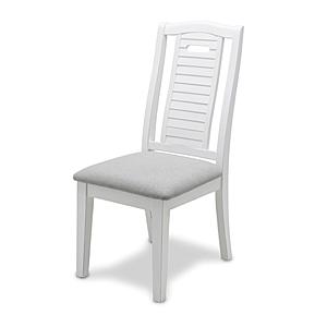 Islamorada Dining Chair Shutter - Old Gray, Taupe by Lineage Collections