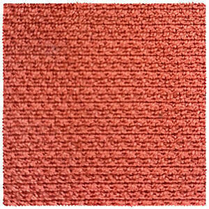 Samantha Chenille Texture Solid Persimmon Fabric (per yard)