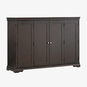 Sealy San Sebastian Espresso Full Murphy Cabinet Bed by Night & Day Furniture