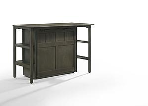 [NYC Deal] Siesta Stonewash Twin Desk Murphy Cabinet by Night & Day Furniture