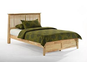 Solstice Natural Platform Bed by Night & Day Furniture