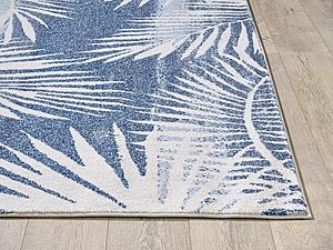 Stella Blue Palms Area Rug by KAS Rugs