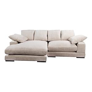 Plunge Sectional Cappuccino by Moe's Home Collection