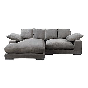 Plunge Sectional Charcoal by Moe's Home Collection