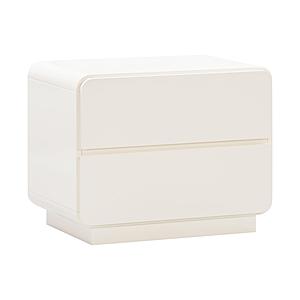 Sagura Cream Nightstand by TOV Furniture