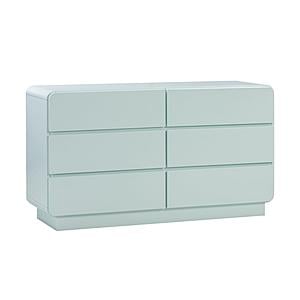 Sagura Blue 6-Drawer Dresser by TOV Furniture
