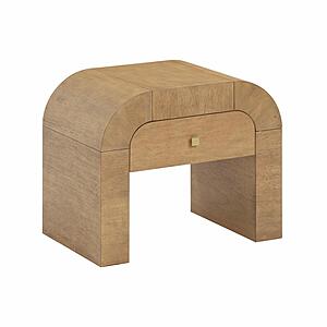Hump Natural Nightstand by TOV Furniture