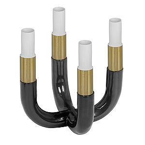 Kaonashi Black Candelabra by TOV Furniture