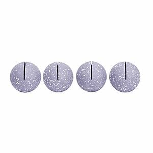 Gabby Speckled Purple Round Card Holder - Set of 4 by TOV Furniture
