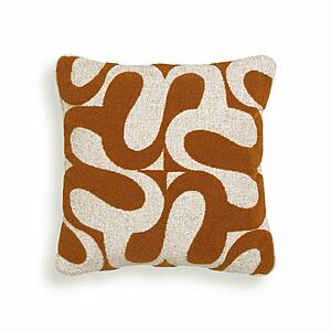 Bonney Rust Orange Boucle Accent Cushion by TOV Furniture