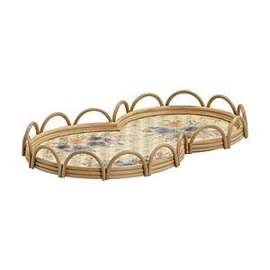 Corey Figure Eight Bamboo Tray by TOV Furniture