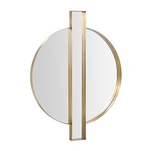Carri Gold Round Wall Mirror by TOV Furniture