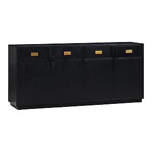 Aria Black Oak Buffet by TOV Furniture