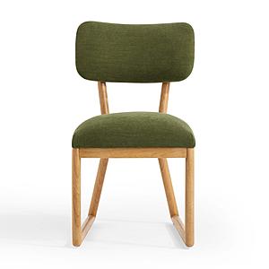 Bobbie Green Recycled Fabric Dining Chair by TOV Furniture