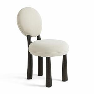 Sulley Cream Perfomance Chenille Dining Chair by TOV Furniture