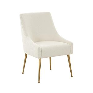 Beatrix Cream Boucle Side Chair by TOV Furniture