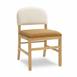 Calla Cognac Performance Velvet Dining Chair by TOV Furniture