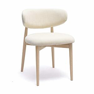Zinea Cream Performance Textured Velvet Dining Chair by TOV Furniture