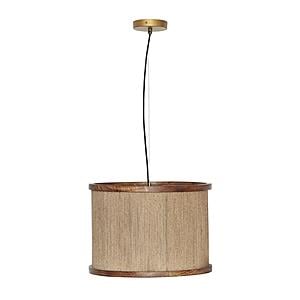 Mariana Natural Pendant Lamp by TOV Furniture