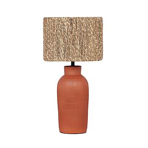 Atrani Natural Terracotta Table Lamp by TOV Furniture