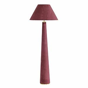 Graham Burgundy Velvet Floor Lamp by TOV Furniture