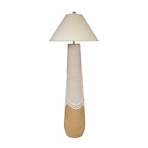 Harlee Natural Woven Floor Lamp by TOV Furniture