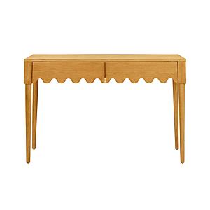 Oodle Natural Ash 2-Drawer Desk by TOV Furniture