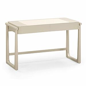 Alfalfa Taupe 2 Drawer Desk by TOV Furniture
