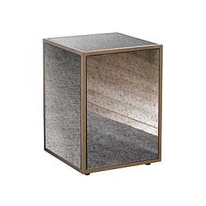 Lana Mirrored Side Table by TOV Furniture
