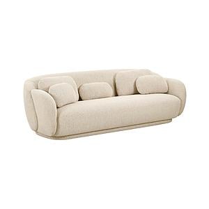 Misty Cream Boucle Sofa by TOV Furniture