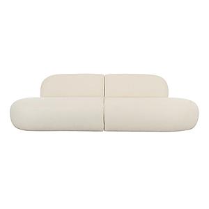 Broohah Cream Boucle Sofa by TOV Furniture