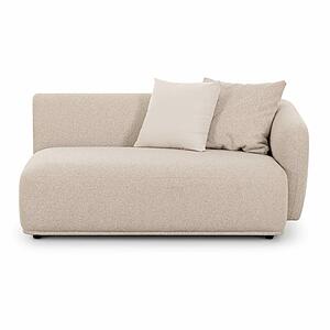 Sylvie Cream Boucle Right Arm 2-Seater Loveseat by TOV Furniture