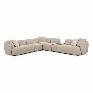 Sylvie Cream Boucle 6-Piece Large Sectional by TOV Furniture