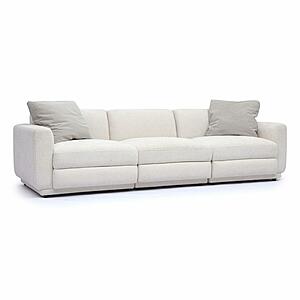 Perry Cream Chenille Modular Sofa by TOV Furniture