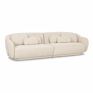 Misty Cream Boucle Modular 4-Seater Sofa by TOV Furniture