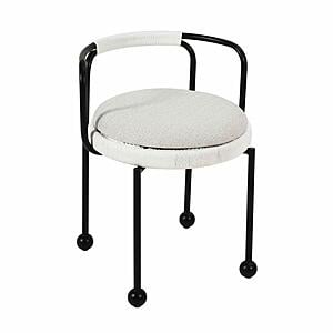 Pansy Cream Outdoor Dining Chair by TOV Furniture