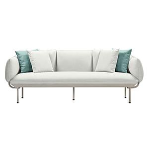Katti Light Grey Outdoor Sofa by TOV Furniture