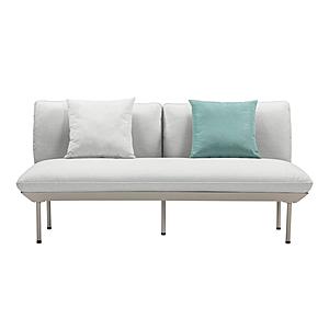 Katti Light Grey Outdoor Loveseat by TOV Furniture
