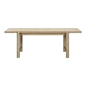 Gata Light Teak Outdoor Rectangular Dining Table by TOV Furniture