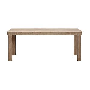 Cassie Natural 75 Inch Rectangular Outdoor Dining Table by TOV Furniture