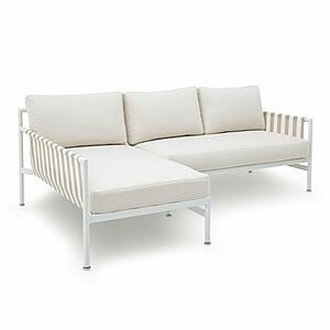 Dunes Cream Outdoor Sectional - LAF by TOV Furniture
