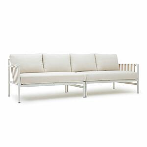 Dunes Cream Outdoor 110 inch Sofa by TOV Furniture