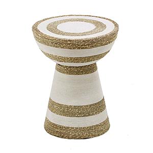 Wren Striped Side Table by TOV Furniture