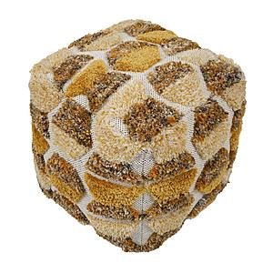 Sawyer Tufted Pouf by TOV Furniture