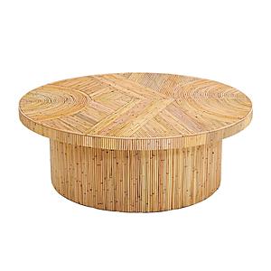 Acadia Rattan Coffee Table by TOV Furniture