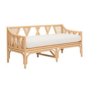 Jayla Natural Rattan Bench by TOV Furniture