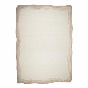 Tarba Tan 8'x10' Rectangular Floor Rug by TOV Furniture