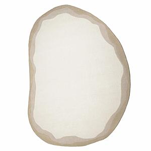 Tarba Tan 8'x10' Organic Floor Rug by TOV Furniture