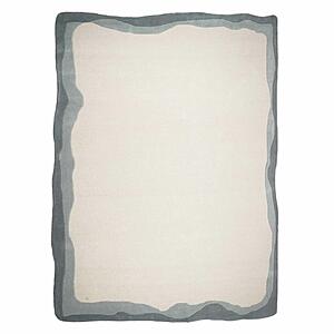 Tarba Grey 8'x10' Rectangular Floor Rug by TOV Furniture